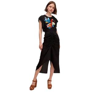 ISO IN SEARCH OF Kate Spade Sequin Parrot Embellished Dress Size 10,12,14,16
